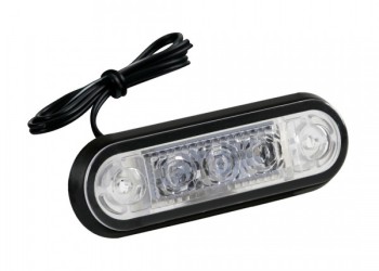 ΦΩΣ ΟΓΚΟΥ 3LED ΠΟΡΤΟΚΑΛΙ SMD 12/24V 85mm LAMPA - 20ΤΕΜ.