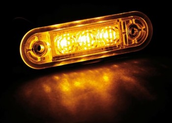 ΦΩΣ ΟΓΚΟΥ 3LED ΠΟΡΤΟΚΑΛΙ SMD 12/24V 85mm LAMPA - 20ΤΕΜ.