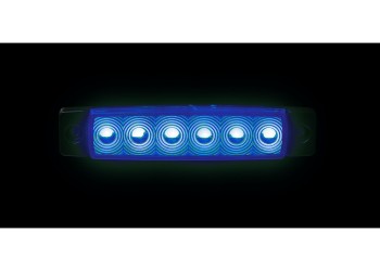ΦΩΣ ΟΓΚΟΥ 9>32V 6 LED ΜΠΛΕ ΧΡΩΜΑ 95,6x19,8mm LAMPA -  1 Τεμ.