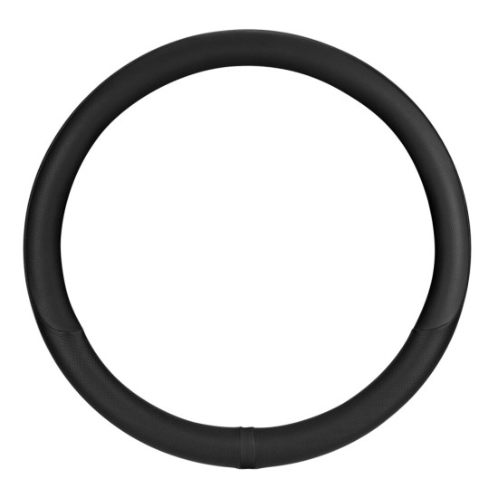 Lampa - Κάλυμμα Τιμονιού Φορτηγού NOBLE από Skeentex L 46-48εκ. Άοσμο Μαλακό αντιολισθητικό εύκολη τοποθέτηση φαρδιά λαβή 10εκ. Μαύρο - 1 τεμ. (L9708.2)