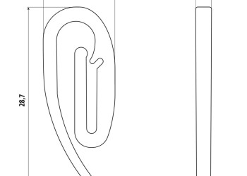 ΓΑΝΤΖΑΚΙΑ ΚΟΥΡΤΙΝΑΣ ΦΟΡΤΗΓΟΥ G-12 LAMPA - 25 ΤΕΜ.