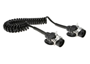 ΣΠΙΡΑΛ ΡΕΥΜΑΤΟΣ ΦΟΡΤΗΓΟΥ/ΝΤΑΛΙΚΑΣ ISO 7638-1 EBS/ABS ADR 7 ΠΟΛΟΙ 4,5m  LAMPA  - 1 ΤΕΜ.