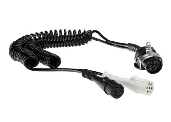 ΣΠΙΡΑΛ ΡΕΥΜΑΤΟΣ ΦΟΡΤΗΓΟΥ / ΝΤΑΛΙΚΑΣ ΜΕ ΔΙΠΛΟ ΑΝΤΑΠΤΟΡΑ 24N-S 15 ΠΟΛΩΝ 4,5m LAMPA  - 1 ΤΕΜ.