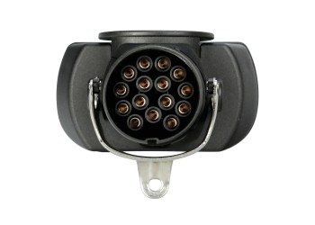 ΠΡΙΖΑ/ΑΝΤΑΠΤΟΡΑΣ ΓΙΑ ΣΠΙΡΑΛ ΡΕΥΜΑΤΟΣ ΦΟΡΤΗΓΟΥ/ΝΤΑΛΙΚΑΣ (ΕΙΣΟΔΟΣ 15 ΠΟΛΩΝ >ΕΞΟΔΟΣ TYPE N + TYPE S) LAMPA  - 1 ΤΕΜ.