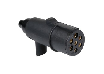 ΠΡΙΖΑ ΚΟΤΣΑΔΟΡΟΥ ΠΛΑΣΤΙΚΗ ΜΑΥΡΗ 24N 24V 7PIN ISO 1185 ΘΗΛΥΚΗ