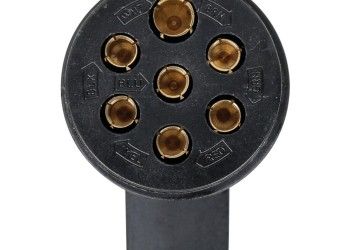 ΠΡΙΖΑ ΚΟΤΣΑΔΟΡΟΥ ΠΛΑΣΤΙΚΗ ΜΑΥΡΗ 24N 24V 7PIN ISO 1185 ΘΗΛΥΚΗ