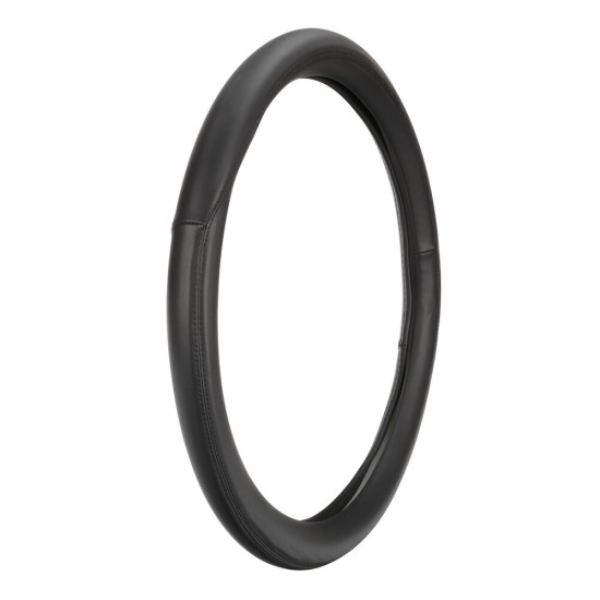 Lampa - Κάλυμμα Τιμονιού Φορτηγού Club γνήσιο δέρμα M 44-46εκ. Άοσμο Μαλακό εύκολη τοποθέτηση φαρδιά λαβή 10εκ. Μαύρο - 1 τεμ. (L9716.4)