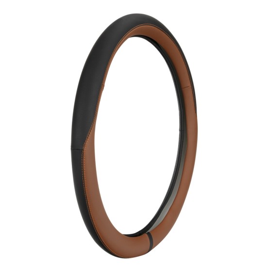 Lampa - Κάλυμμα Τιμονιού Φορτηγού Club τεχνόδερμα και Skeentex M 44-46εκ. Άοσμο Μαλακό εύκολη τοποθέτηση φαρδιά λαβή 10εκ. Καφέ - 1 τεμ. (L9716.7)