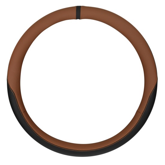 Lampa - Κάλυμμα Τιμονιού Φορτηγού Club τεχνόδερμα και Skeentex M 44-46εκ. Άοσμο Μαλακό εύκολη τοποθέτηση φαρδιά λαβή 10εκ. Καφέ - 1 τεμ. (L9716.7)