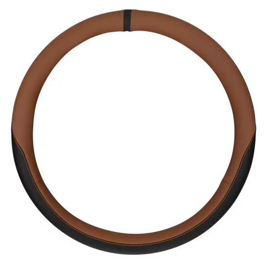 Lampa - Κάλυμμα Τιμονιού Φορτηγού Club τεχνόδερμα και Skeentex M 46-48εκ. Άοσμο Μαλακό εύκολη τοποθέτηση φαρδιά λαβή 10εκ. Καφέ - 1 τεμ. (L9716.8)