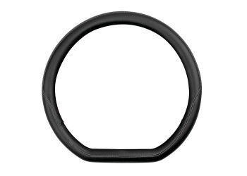 Lampa - Κάλυμμα Τιμονιού Club Sport από Skeentex συμβατό με Reanault T 01/22> κοφτό άοσμο μαλακό φαρδιά λαβή Μαύρο - 1 τεμ. (L9784.1)