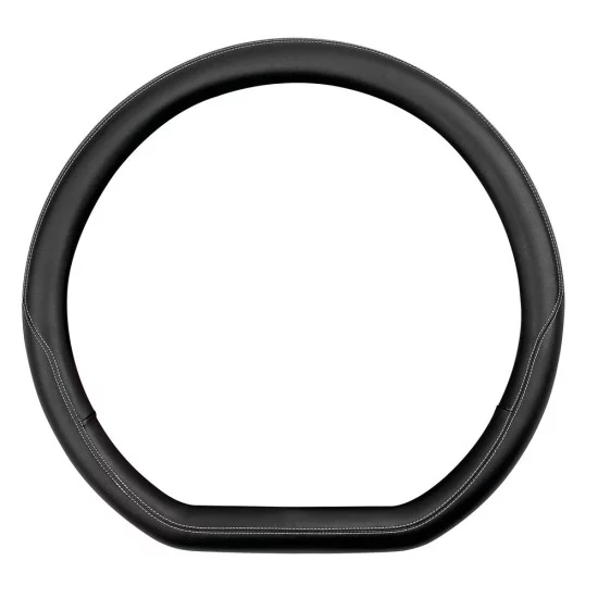 Lampa - Κάλυμμα Τιμονιού Club Sport από Skeentex για Renaultt T 01/22> κοφτό άοσμο μαλακό φαρδιά λαβή Μαύρο - 1 τεμ. (L9784.1)