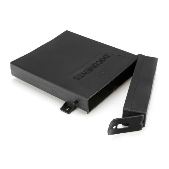 ΟΡΘΟΓΩΝΙΟ ΚΟΥΤΙ ΦΥΛΑΞΗΣ-ΘΗΚΗ ΕΓΓΡΑΦΩΝ (330χ65mm) ECO-LINE ΣΕ ΜΑΥΡΟ ΧΡΩΜΑ LAMPA - 1 ΤΕΜ.