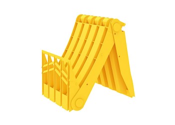 ΤΑΚΟΣ ΤΡΟΧΟΥ ORIGAMY E53 ΘΕΡΜΟΠΛΑΣΤΙΚΟΣ ΚΙΤΡΙΝΟΣ DIN76051/53 463x228mm - 1 ΤΕΜ.