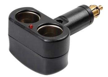 ΑΝΤΑΠΤΟΡΑΣ ΑΝΑΠΤΗΡΑ ΔΙΠΛΟΣ AD-2 12/24V 15A ΜΕ ΦΩΣ ΕΝΔΕΙΞΗΣ LED