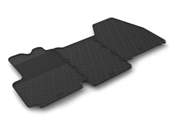 ΜΑΡΚΕ ΠΑΤΑΚΙΑ ΣΕ ΣΚΑΦΗ ΛΑΣΤΙΧΟ ΓΙΑ FIAT DUCATO 07/2006-2020+ / CITROEN JUMPER 04/2006-2014+ / PEUGEOT BOXER 04/2006-2014+ SUMISURA ΣΕ ΜΑΥΡΟ ΧΡΩΜΑ ΧΩΡΙΣ ΚΟΥΜΠΩΜΑΤΑ LAMPA - 3 ΤΕΜ.