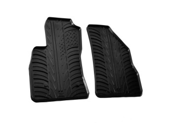 ΜΑΡΚΕ ΠΑΤΑΚΙΑ ΣΕ ΣΚΑΦΗ ΛΑΣΤΙΧΟ ΓΙΑ FIAT DOBLO 01/2010+ / OPEL COMBO 04/2012-2018 SUMISURA ΣΕ ΜΑΥΡΟ ΧΡΩΜΑ ΜΕ ΚΟΥΜΠΩΜΑΤΑ LAMPA - 2 ΤΕΜ.