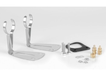 ΚΟΡΝΑ ΔΙΠΛΗ ΠΝΕΥΜΑΤΙΚΗ 118dB 24V  58+64cm ΜΕ ΒΑΣΕΙΣ ΣΤΗΡΙΞΗΣ