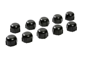 ΚΑΠΑΚΙΑ ΠΑΞΙΜΑΔΙΩΝ / ΜΠΟΥΛΟΝΙΩΝ ΦΟΡΤΗΓΟΥ TOP CAT ΜΑΥΡΑ ΣΤΡΟΓΓΥΛΑ 10 ΤΕΜ.