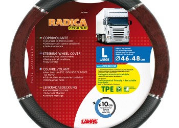 ΚΑΛΥΜΜΑ ΤΙΜΟΝΙΟΥ ΦΟΡΤΗΓΟΥ RADICA (L) 46-48 cm (ΜΑΥΡΟ/ΞΥΛΟ/ΟΙΚΟΛΟΓΙΚΟ/ΑΟΣΜΟ)