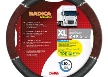 ΚΑΛΥΜΜΑ ΤΙΜΟΝΙΟΥ ΦΟΡΤΗΓΟΥ RADICA (XL) 49-51 cm (ΜΑΥΡΟ/ΞΥΛΟ/ΟΙΚΟΛΟΓΙΚΟ/ΑΟΣΜΟ)