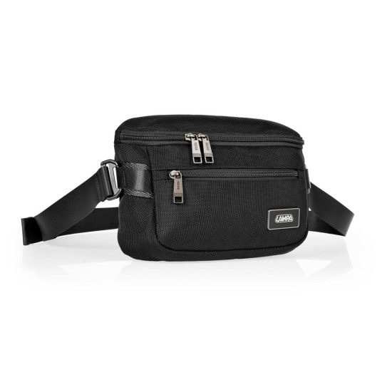 ΤΣΑΝΤΑΚΙ ΧΙΑΣΤΙ ΜΕ ΦΑΡΔΥ ΙΜΑΝΤΑ ΚΑΙ ΚΛΙΠ ΜΑΥΡΟ CB-01 CROSSBODY LAMPA