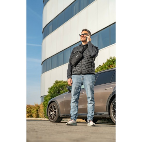 ΤΣΑΝΤΑΚΙ ΧΙΑΣΤΙ ΜΕ ΦΑΡΔΥ ΙΜΑΝΤΑ ΚΑΙ ΚΛΙΠ ΜΑΥΡΟ CB-01 CROSSBODY LAMPA