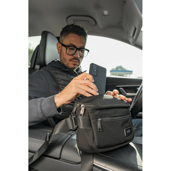 ΤΣΑΝΤΑΚΙ ΧΙΑΣΤΙ ΜΕ ΦΑΡΔΥ ΙΜΑΝΤΑ ΚΑΙ ΚΛΙΠ ΜΑΥΡΟ CB-01 CROSSBODY LAMPA