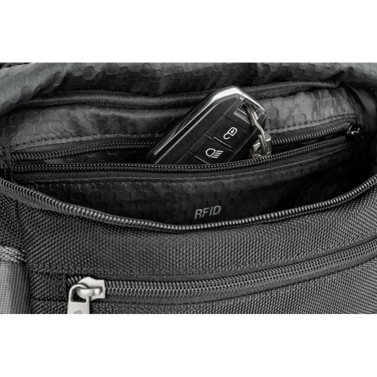 ΤΣΑΝΤΑΚΙ ΧΙΑΣΤΙ ΜΕ ΦΑΡΔΥ ΙΜΑΝΤΑ ΚΑΙ ΚΛΙΠ ΜΑΥΡΟ CB-01 CROSSBODY LAMPA