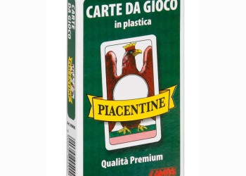 PIACENTINE ΠΑΙΧΝΙΔΙ ΜΕ ΚΑΡΤΕΣ 100% PVC ΜΕ ΔΙΑΣΤΑΣΕΙΣ ΚΑΡΤΑΣ 94x51mm