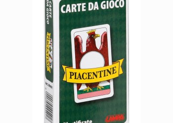 PIACENTINE ΠΑΙΧΝΙΔΙ ΜΕ ΚΑΡΤΕΣ ΑΠΟ ΠΛΑΣΤΙΚΟΠΟΙΗΜΕΝΟ ΧΑΡΤΙ ΜΕ ΔΙΑΣΤΑΣΕΙΣ ΚΑΡΤΑΣ 94x51mm