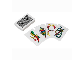 NEAPOLITAN ΠΑΙΧΝΙΔΙ ΜΕ ΚΑΡΤΕΣ 100% PVC ΜΕ ΔΙΑΣΤΑΣΕΙΣ ΚΑΡΤΑΣ 83x52mm