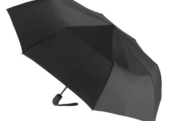 ΟΜΠΡΕΛΑ COMPACT MIDI Φ98cm ΑΝΤΙΑΝΕΜΙΚΗ ΜΕ ΑΥΤΟΜΑΤΟ ΑΝΟΙΓΜΑ ΣΕ ΜΑΥΡΟ ΧΡΩΜΑ LAMPA - 1 ΤΕΜ.