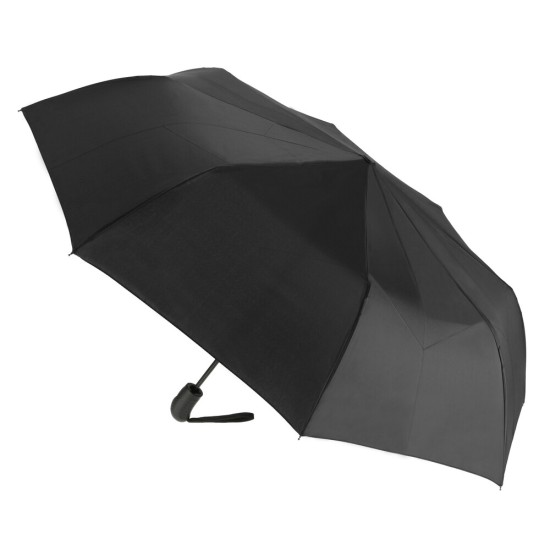 ΟΜΠΡΕΛΑ COMPACT MIDI Φ98cm ΑΝΤΙΑΝΕΜΙΚΗ ΜΕ ΑΥΤΟΜΑΤΟ ΑΝΟΙΓΜΑ ΣΕ ΜΑΥΡΟ ΧΡΩΜΑ LAMPA - 1 ΤΕΜ.