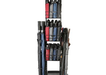 ΣΤΑΝΤ ΓΙΑ ΟΜΠΡΕΛΕΣ ΔΙΠΛΗΣ ΠΡΟΒΟΛΗΣ 96 ΘΕΣΕΩΝ ΓΙΑ 24 ΜΠΑΣΤΟΥΝΙ & 72 ΣΠΑΣΤΕΣ ΟΜΠΡΕΛΕΣ 50 x 40 x 160 cm ΧΩΡΙΣ ΟΜΠΡΕΛΕΣ LAMPA - 1 ΤΕΜ.