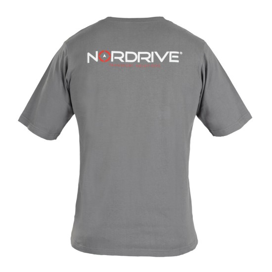 ΜΠΛΟΥΖΑΚΙ T-SHIRT ΓΚΡΙ NORDRIVE (S) 100% ΒΑΜΒΑΚΕΡΟ 1ΤΕΜ.