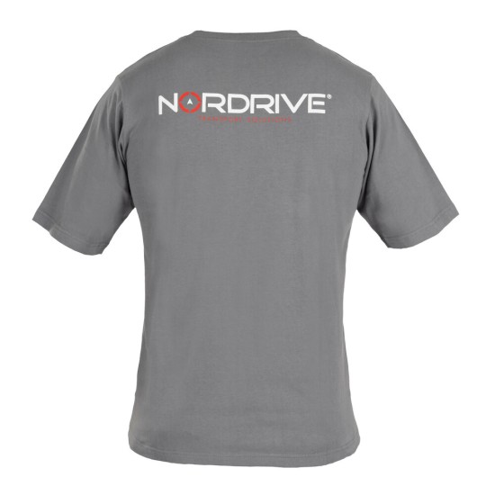 ΜΠΛΟΥΖΑΚΙ T-SHIRT ΓΚΡΙ NORDRIVE (M) 100% ΒΑΜΒΑΚΕΡΟ 1ΤΕΜ.
