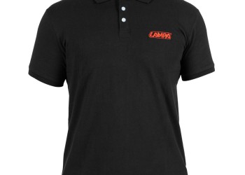 ΜΠΛΟΥΖΑΚΙ POLO ΣΕ ΜΑΥΡΟ ΧΡΩΜΑ LAMPA (M) 100% ΒΑΜΒΑΚΕΡΟ 1ΤΕΜ.