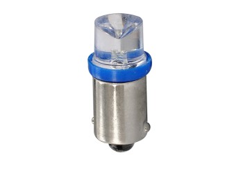 T4W 12V 0,29W BA9s (ΜΙΝΙΟΝ) LED 1xFlux 8mm ΜΠΛΕ BLISTER 2ΤΕΜ.