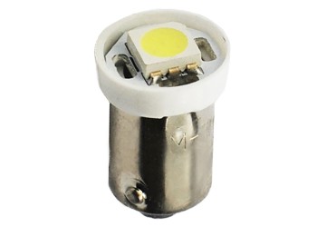 T4W 12V 0,24W BA9s (ΜΙΝΙΟΝ) LED 1xSMD5050 ΛΕΥΚΟ BLISTER 2ΤΕΜ.