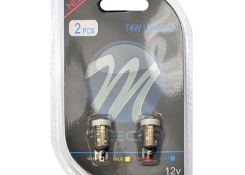 T4W 12V 0,32W BA9s (ΜΙΝΙΟΝ) LED 4xSMD3528 ΛΕΥΚΟ BLISTER 2ΤΕΜ.