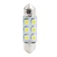 ΛΑΜΠΑΚΙΑ ΠΛΑΦΟΝΙΕΡΑΣ C5W/C10W 12V 0,48W SV8,5 36mm LED 6xSMD3528 ΠΡΑΣΙΝΟ BLISTER 2ΤΕΜ. M-TECH