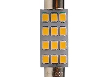 ΛΑΜΠΑΚΙΑ ΠΛΑΦΟΝΙΕΡΑΣ C5W/C10W 12V SV8.5 41mm 1,5W 12xSMD2835 LED OSRAM ΛΕΥΚΟ  BLISTER 2ΤΕΜ. M-TECH