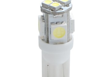 T10 W5W 12V W2,1x9,5d LED 4xSMD5050+4xSMD3528 ΛΕΥΚΟ (ΚΑΡΦΩΤΟ ΑΚΑΛΥΚΟ) BLISTER 2ΤΕΜ. M-TECH
