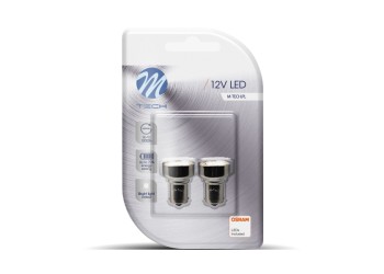 P21W 12V Ba15s 19xSMD2835 LED OSRAM ΛΕΥΚΟ BLISTER 2ΤΕΜ. M-TECH