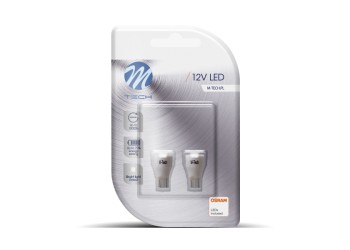 W16W 12V W2,1x9,5d 7xSMD2835 LED OSRAM ΛΕΥΚΟ BLISTER 2ΤΕΜ. M-TECH