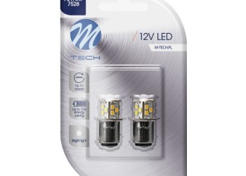 P21/5W 12V BAY15d 1,6W 21xSMD2835 LED ΛΕΥΚΟ BLISTER 2ΤΕΜ. M-TECH
