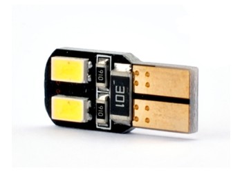 T10 W5W 12V 4xSMD5730 ΛΕΥΚΟ (ΚΑΡΦΩΤΟ- CAN-BUS) 2ΤΕΜ. M-TECH
