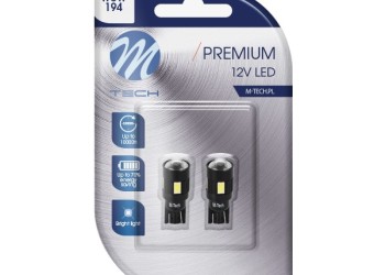 T10 W5W 12V W2,1x9,5d LED 6xSMD5730 ΛΕΥΚΟ (ΚΑΡΦΩΤΟ CAN-BUS) BLISTER 2ΤΕΜ. M-TECH