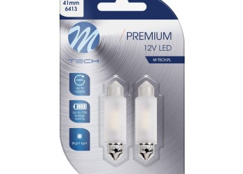 ΛΑΜΠΑΚΙΑ ΠΛΑΦΟΝΙΕΡΑΣ C5W/C10W 41mm SV8.5 12V 170lm 2x2835SMD LED DIODA PREMIUM CAN-BUS ΛΕΥΚΟ - 2 ΤΕΜ.